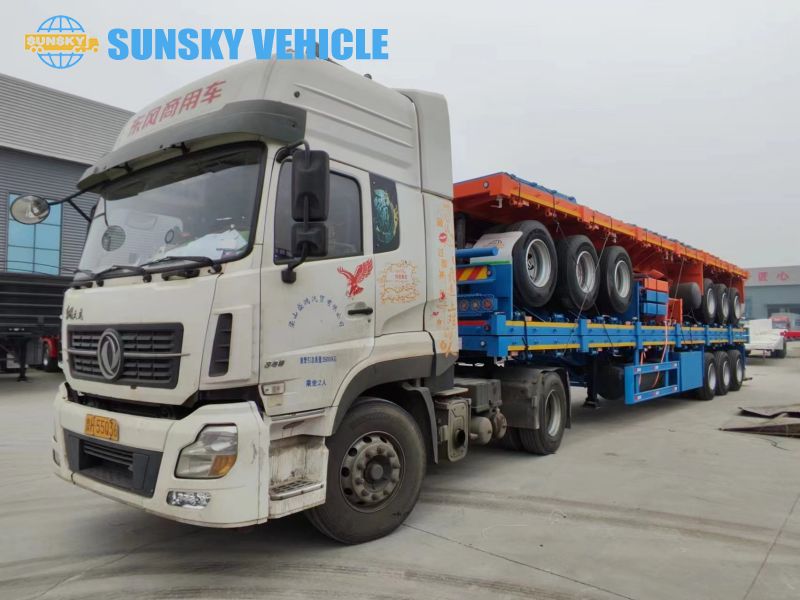 3 sets of sidewall semi-trailers were exported to Zambia  
