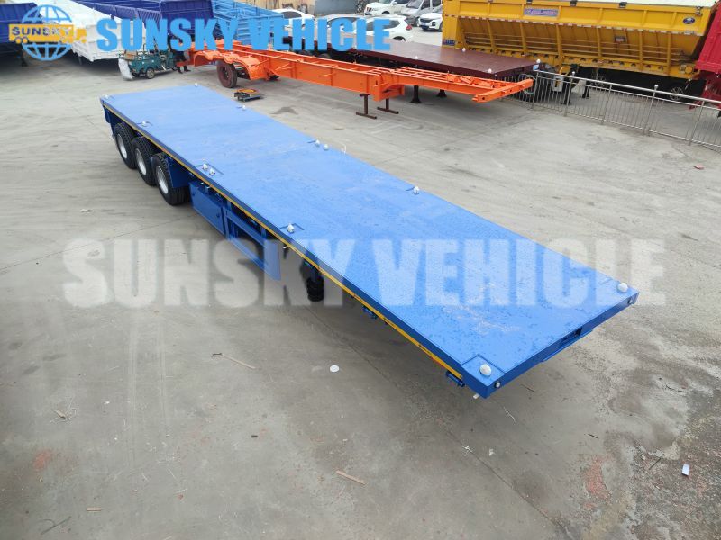 3 units of Flatbed Trailers Exported to Tanzania