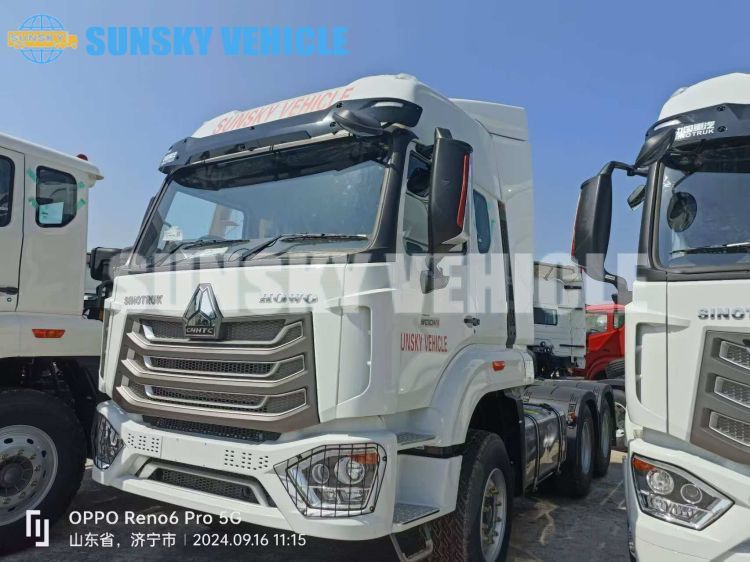 HOWO 380HP TRACTOR TRUCK WILL BE SENT TO ZAMBIA