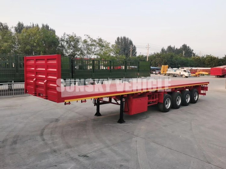 Shipping Container Transport Trailer will be shipped to Côte d'Ivoire